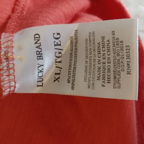 💚GIRL'S LUCKY BRAND T-SHIRT - Picture 6 of 7